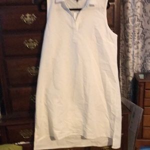 CHANCES R white airline dresss